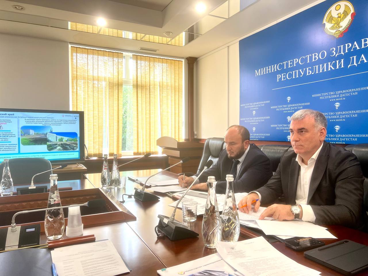 Оперштаб Минздрава России был сегодня посвящён строительству приемных отделений больниц скорой помощи в регионах страны